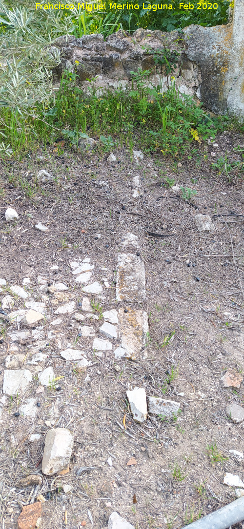 Cortijo de Capellan�as - Cortijo de Capellan�as. Empedrado de patio interno