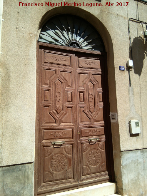 Casa de la Calle Marn Martnez n 24 - Casa de la Calle Marn Martnez n 24. 