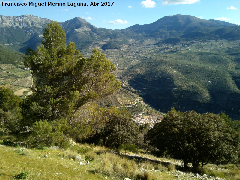 Yacimiento Cerro de la Vieja - Yacimiento Cerro de la Vieja. Vistas