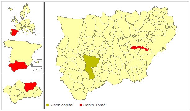 Santo Tom - Santo Tom. Localizacin