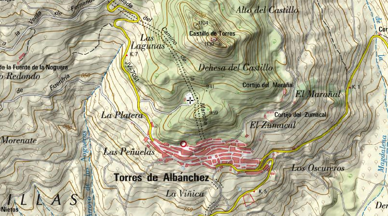 Campo de Ftbol de Viahonda - Campo de Ftbol de Viahonda. Mapa