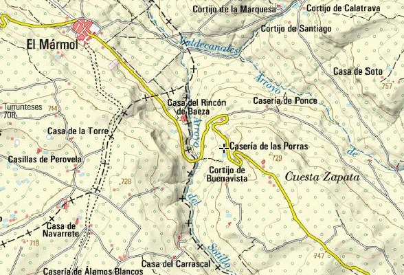 Torre de Garci Ordoez - Torre de Garci Ordoez. Mapa
