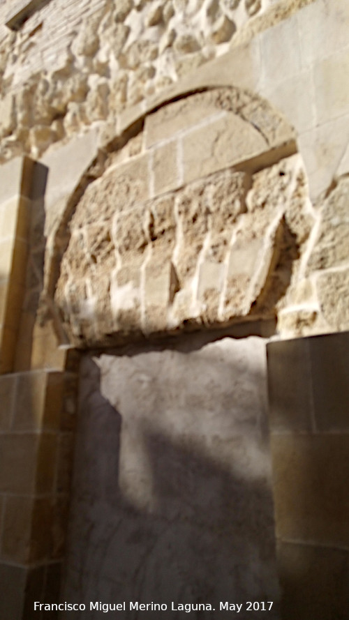 Mezquita de Santa Clara - Mezquita de Santa Clara. Arco