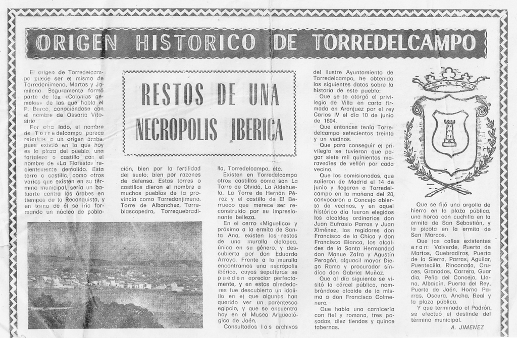 Historia de Torredelcampo - Historia de Torredelcampo. 