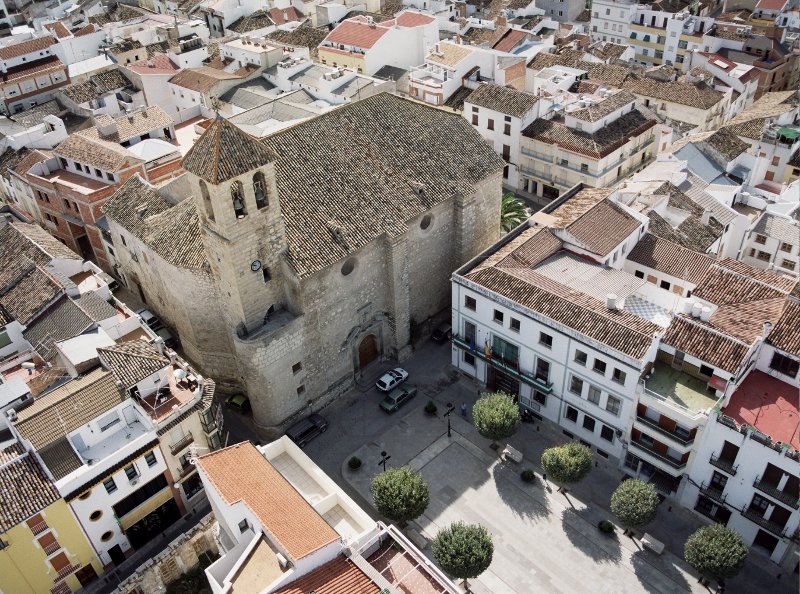 Iglesia de San Bartolom - Iglesia de San Bartolom. Foto aerea