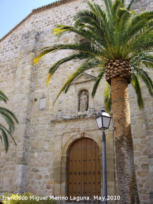 Iglesia de San Bartolom - Iglesia de San Bartolom. Fachada a los pies del templo