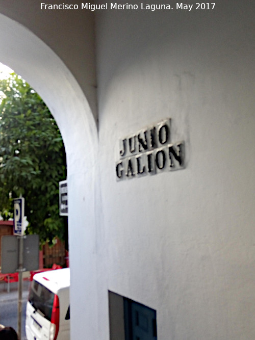 Calle Junio Galin - Calle Junio Galin. Azulejos