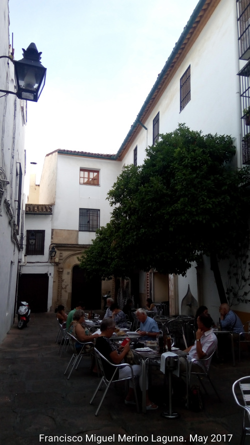 Calle Medina y Corella - Calle Medina y Corella. Callejn sin salida