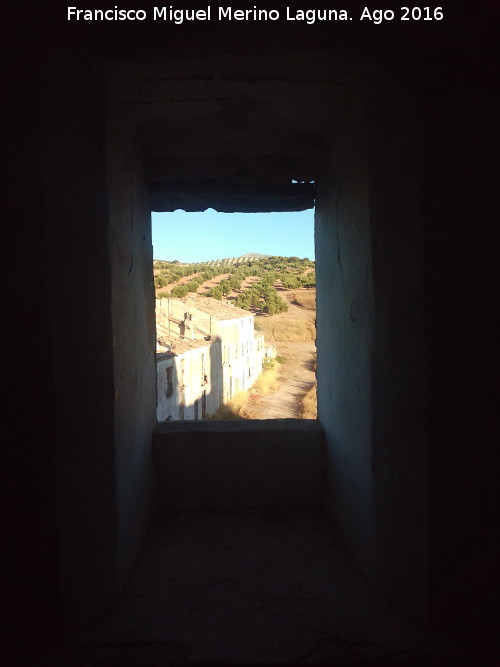 Castillo de Castil - Castillo de Castil. Ventana hacia la aldea