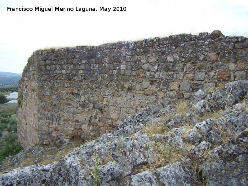 Castillo del Berrueco - Castillo del Berrueco. Muralla del segundo recinto