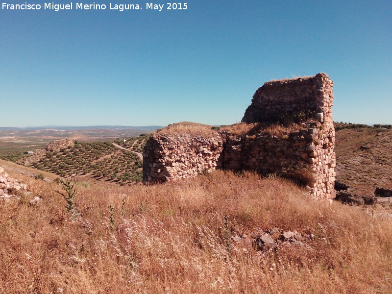 Castillo del Berrueco - Castillo del Berrueco. Torren rectangular