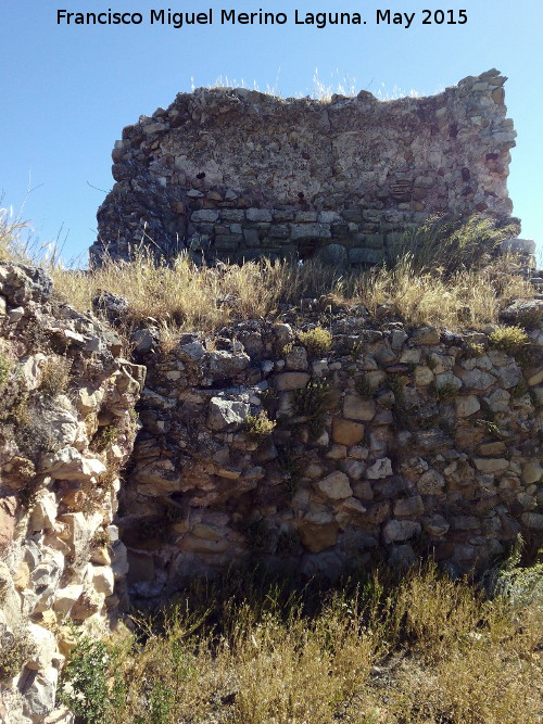 Castillo del Berrueco - Castillo del Berrueco. Torren rectangular