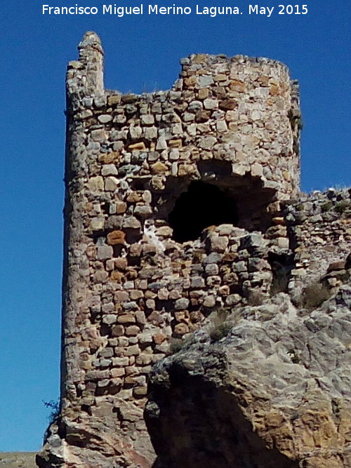 Castillo del Berrueco - Castillo del Berrueco. Torren circular izquierdo
