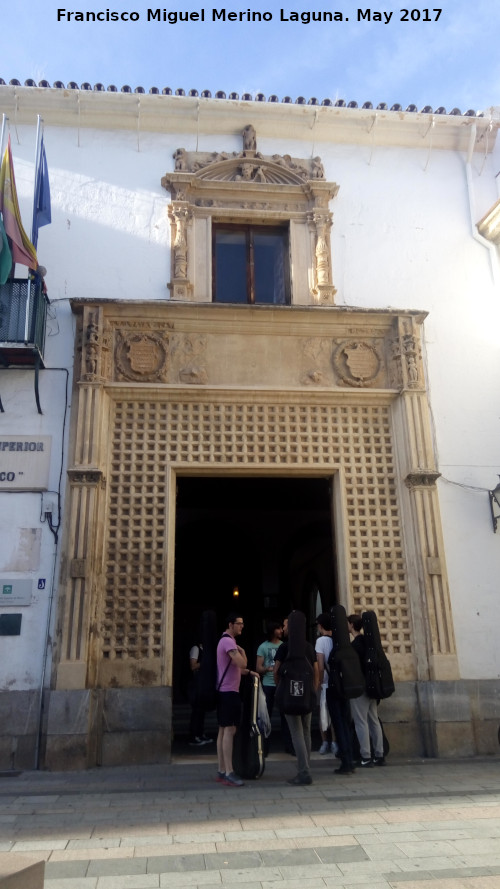 Palacio de Rodrigo Mndez de Sotomayor - Palacio de Rodrigo Mndez de Sotomayor. Portada