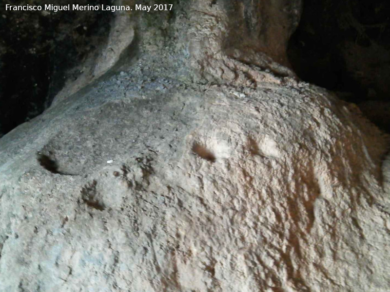 Cazoletas del Abrigo Alto de la Llana - Cazoletas del Abrigo Alto de la Llana. Cazoletas