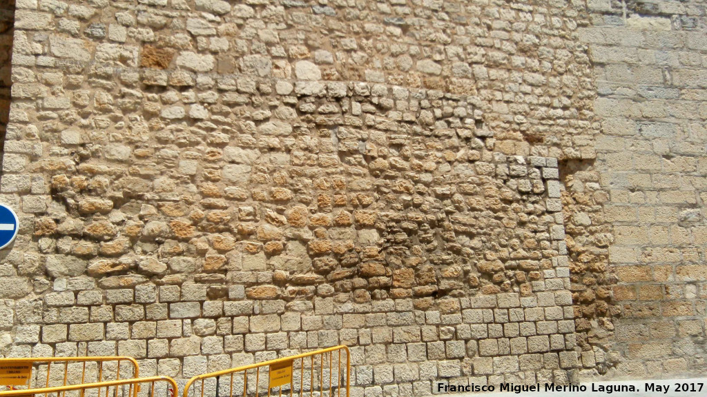 Muralla de Jan. Lienzo de las Bernardas - Muralla de Jan. Lienzo de las Bernardas. 