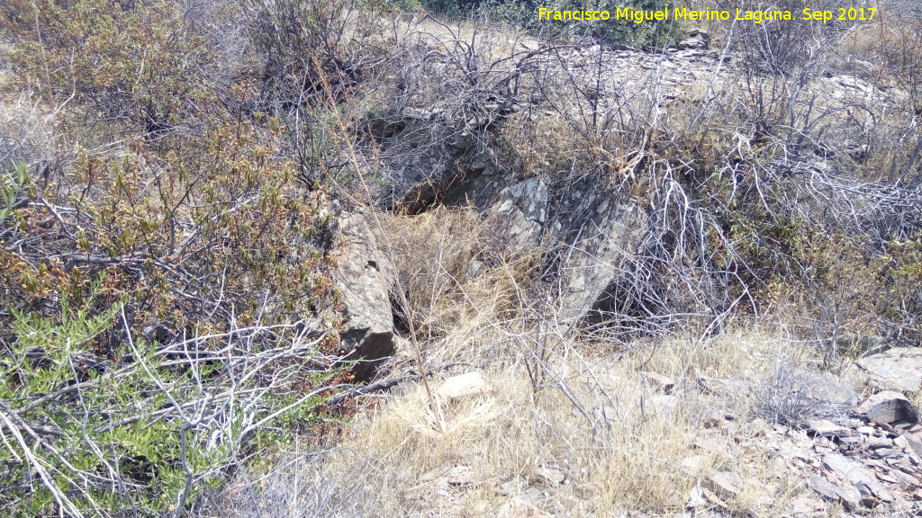 Trincheras del Cerro del Poblado de Confederacin - Trincheras del Cerro del Poblado de Confederacin. Puesto de tiro