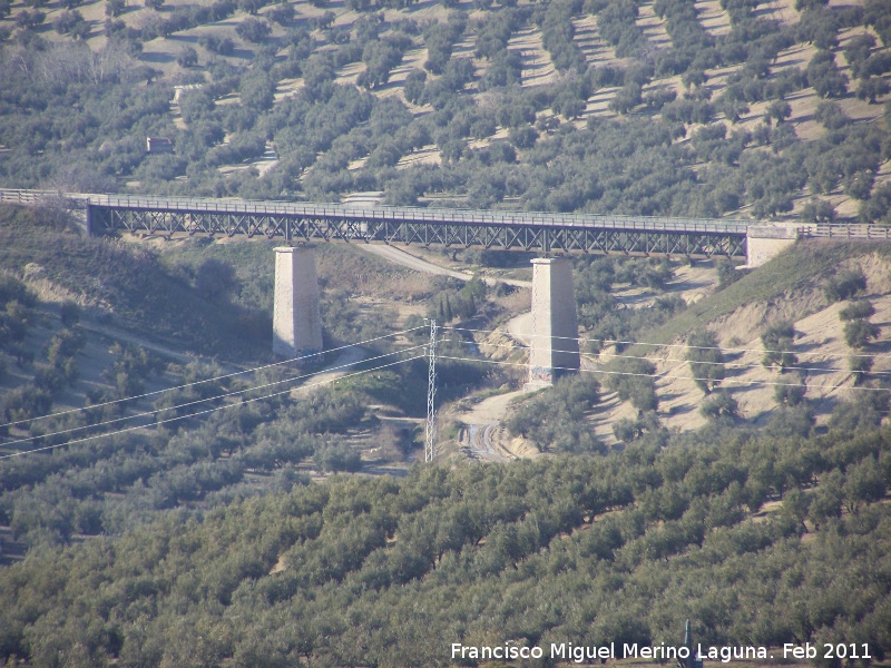 Viaducto del Arroyo de la Piedra del guila - Viaducto del Arroyo de la Piedra del guila. 