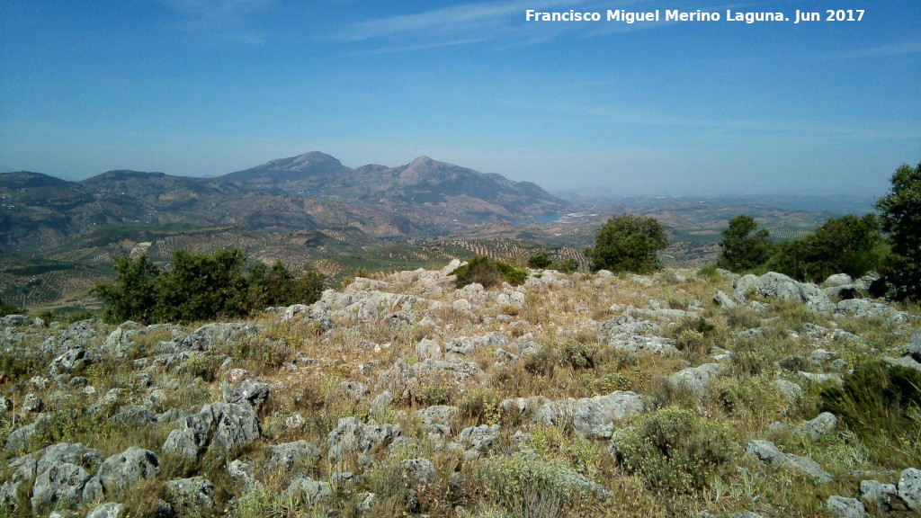 Loma de las Chozuelas - Loma de las Chozuelas. Vistas hacia la Sierra de la Caracolera