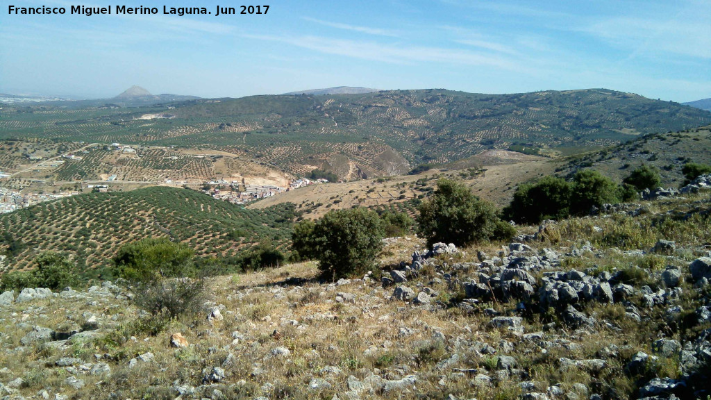 Loma de las Chozuelas - Loma de las Chozuelas. Vistas hacia Fuensanta