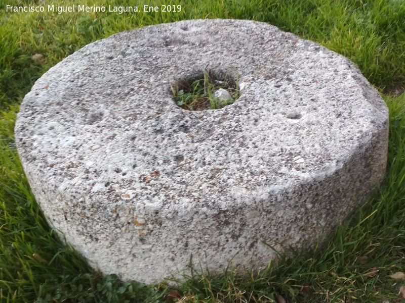 Era de Mirasierra - Era de Mirasierra. Piedra de molino