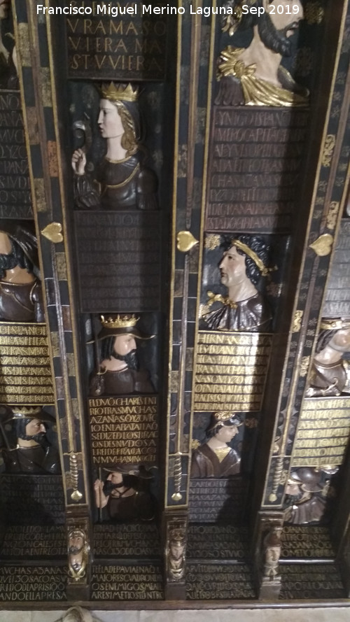 Casa de los Tiros - Casa de los Tiros. Artesonado de la Cuadra Dorada