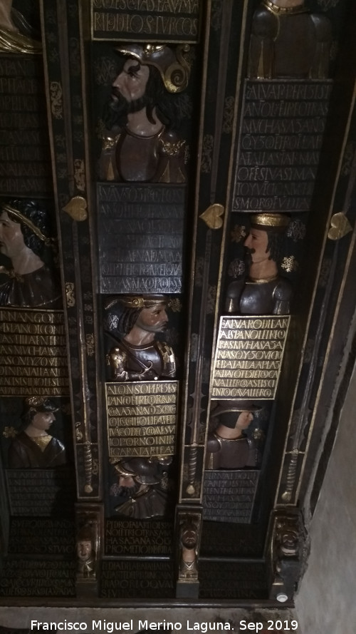 Casa de los Tiros - Casa de los Tiros. Artesonado de la Cuadra Dorada