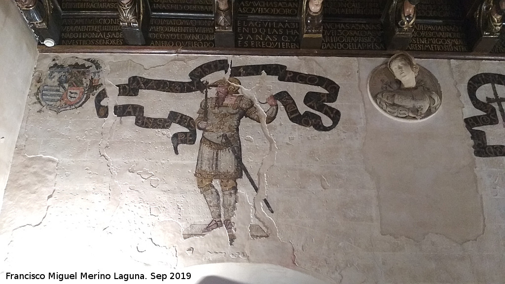 Casa de los Tiros - Casa de los Tiros. Fresco izquierdo