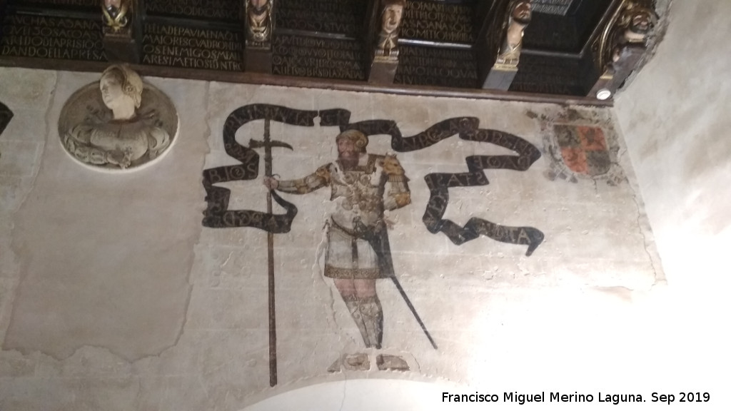 Casa de los Tiros - Casa de los Tiros. Fresco derecho
