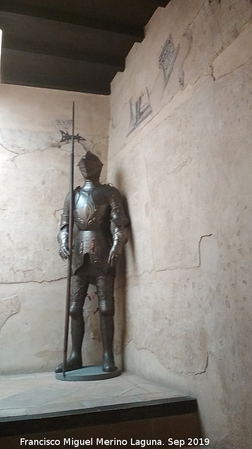 Casa de los Tiros - Casa de los Tiros. Restos de frescos