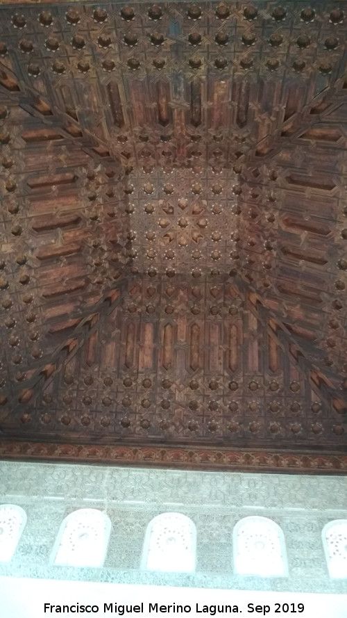 Cuarto Real de Santo Domingo - Cuarto Real de Santo Domingo. Artesonado de la qubba