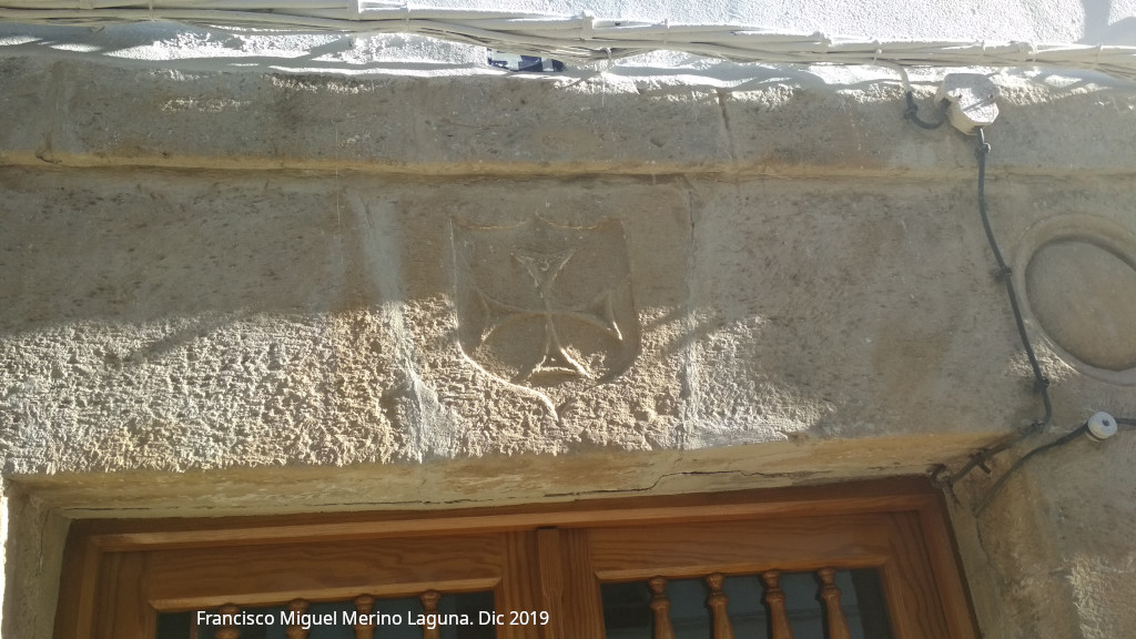 Casa de la Calle Chirinos n 41 - Casa de la Calle Chirinos n 41. Dintel