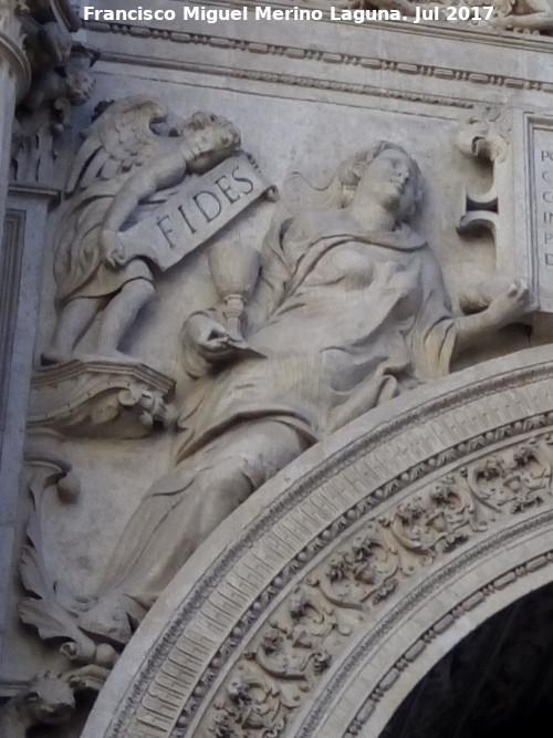 Catedral de Granada. Puerta del Perdn - Catedral de Granada. Puerta del Perdn. La F