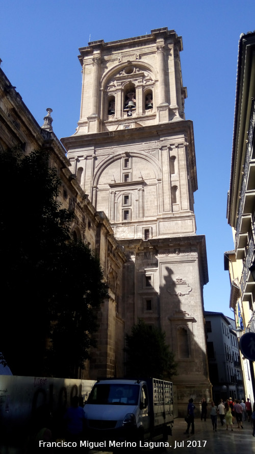 Catedral de Granada. Torre Campanario - Catedral de Granada. Torre Campanario. 