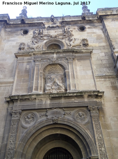 Catedral de Granada. Puerta de San Jernimo - Catedral de Granada. Puerta de San Jernimo. 