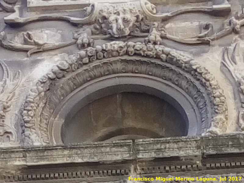 Catedral de Granada. Puerta de San Jernimo - Catedral de Granada. Puerta de San Jernimo. culo