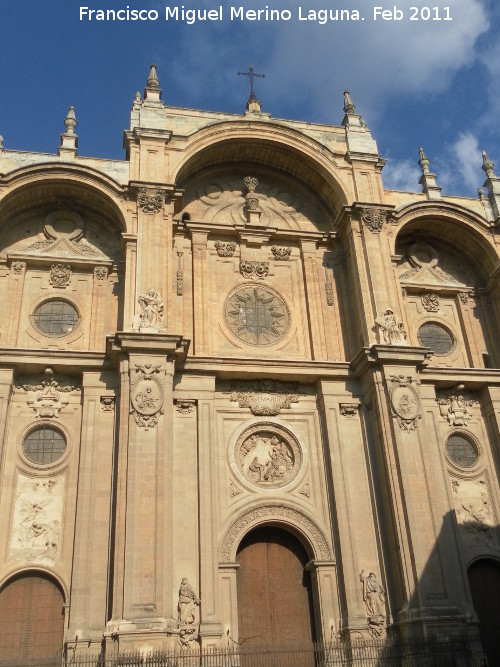 Catedral de Granada. Fachada - Catedral de Granada. Fachada. 