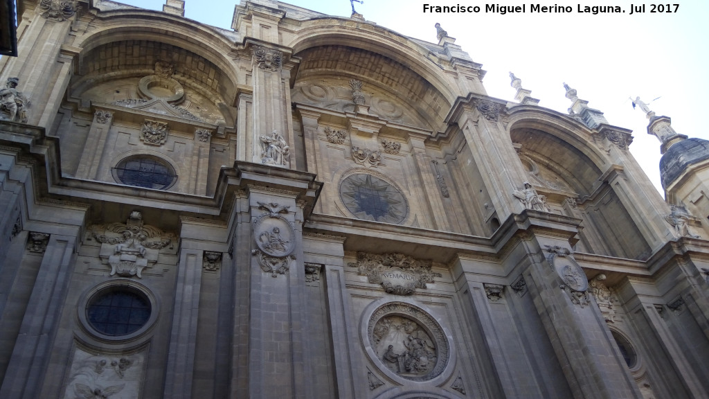 Catedral de Granada. Fachada - Catedral de Granada. Fachada. 