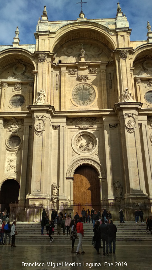 Catedral de Granada. Fachada - Catedral de Granada. Fachada. 
