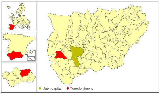 Torredonjimeno - Torredonjimeno. Localizacin