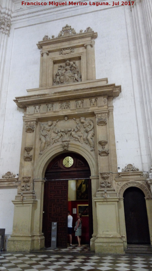 Catedral de Granada. Museo - Catedral de Granada. Museo. Portada