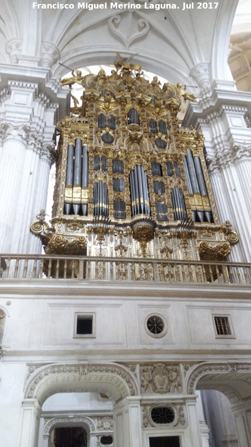 Catedral de Granada. rgano de la Epstola - Catedral de Granada. rgano de la Epstola. 