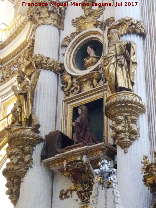 Catedral de Granada. Capilla Mayor - Catedral de Granada. Capilla Mayor. Isabel