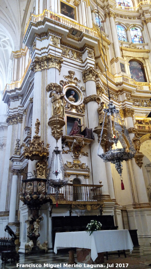 Catedral de Granada. Capilla Mayor - Catedral de Granada. Capilla Mayor. 