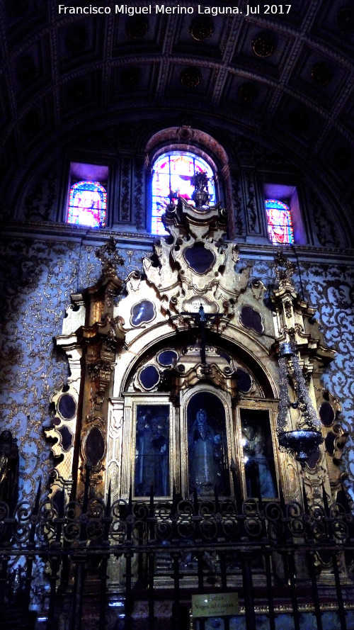 Catedral de Granada. Capilla de la Virgen del Carmen - Catedral de Granada. Capilla de la Virgen del Carmen. 