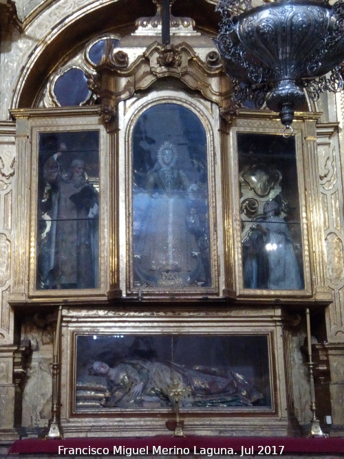 Catedral de Granada. Capilla de la Virgen del Carmen - Catedral de Granada. Capilla de la Virgen del Carmen. 