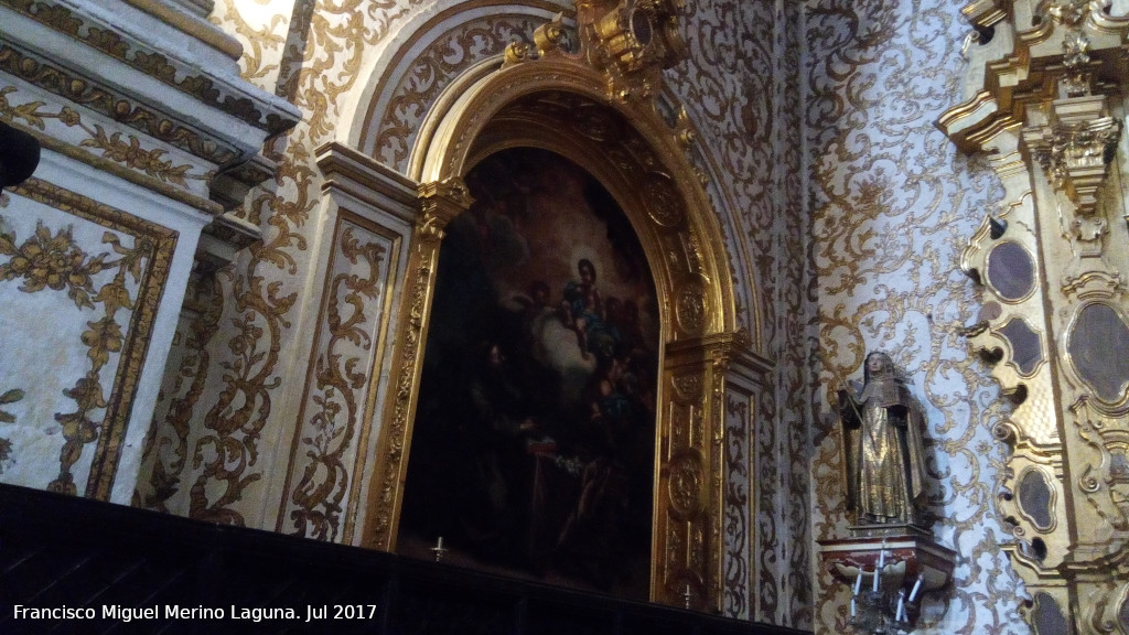 Catedral de Granada. Capilla de la Virgen del Carmen - Catedral de Granada. Capilla de la Virgen del Carmen. Lateral