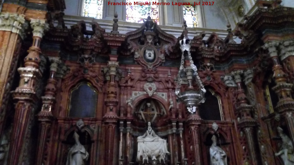 Catedral de Granada. Capilla de la Virgen de las Angustias - Catedral de Granada. Capilla de la Virgen de las Angustias. 