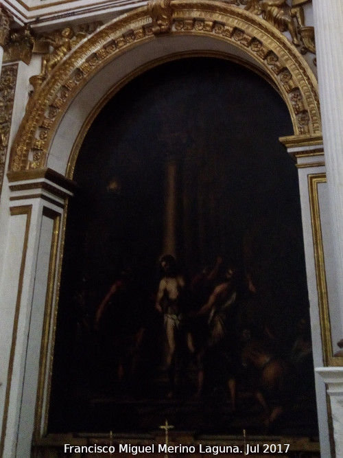 Catedral de Granada. Altar del Santo Cristo - Catedral de Granada. Altar del Santo Cristo. 