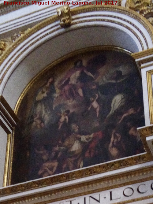 Catedral de Granada. Altar del Santo Cristo - Catedral de Granada. Altar del Santo Cristo. 